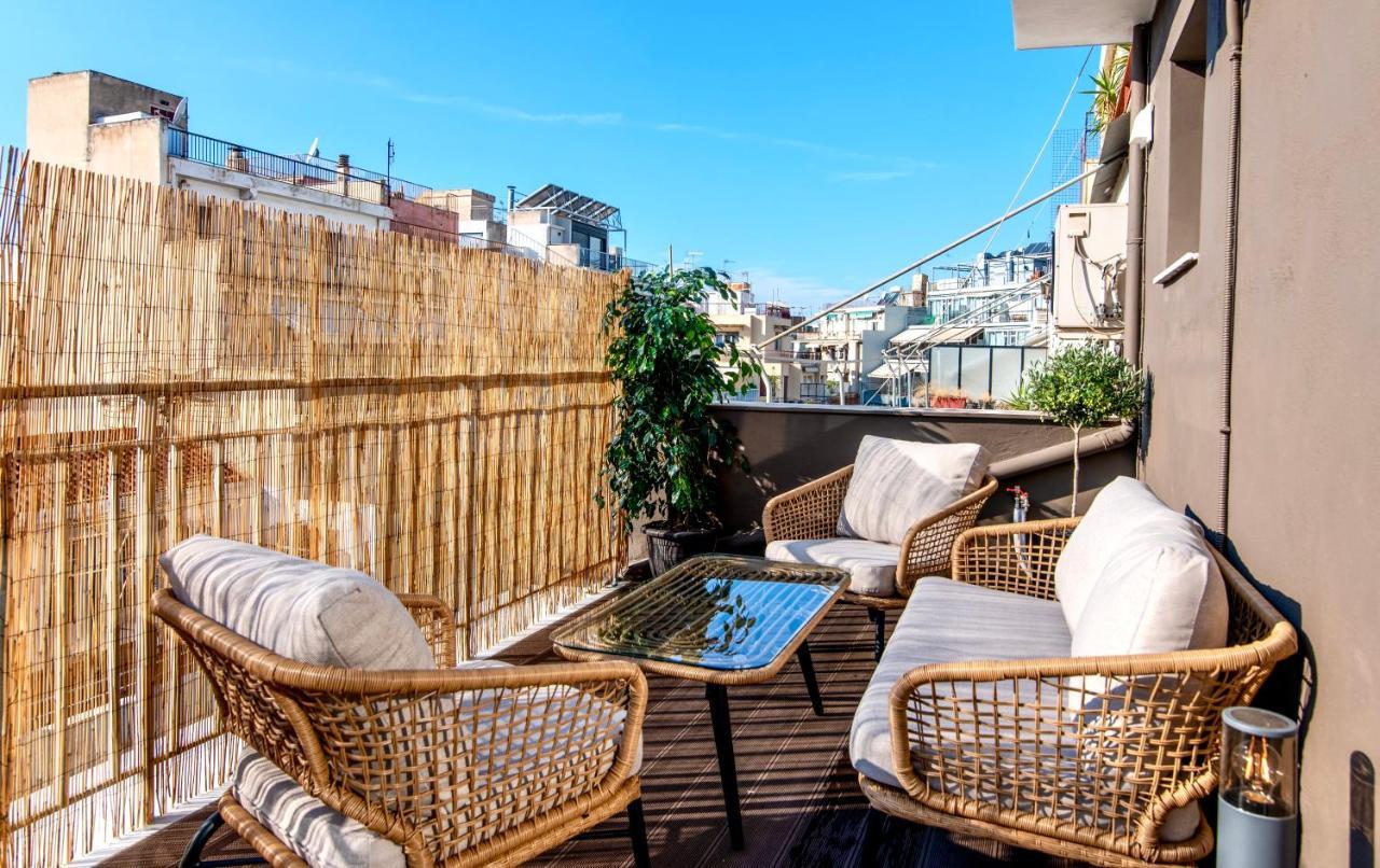 Stunning 2-Bedrooms Apartment In The Heart Of Athens Luaran gambar